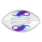 無限（紫色の羽毛） アメリカンフットボール (正面)