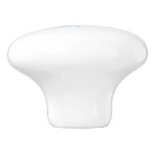 無限（紫色の羽毛） セラミックノブ (側面)