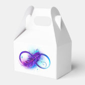 無限（紫色の羽毛） フェイバーボックス (裏面サイド)