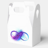 無限（紫色の羽毛） フェイバーボックス (オープン)