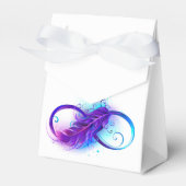 無限（紫色の羽毛） フェイバーボックス (正面サイド)