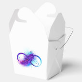 無限（紫色の羽毛） フェイバーボックス (オープン)