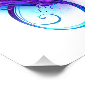 無限（紫色の羽毛） フォトプリント            (角)