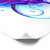 無限（紫色の羽毛） フォトプリント            (角)