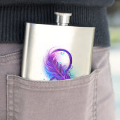 無限（紫色の羽毛） フラスク (インサイチュ)