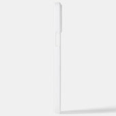 無限（紫色の羽毛） iPhoneケース (右側面)