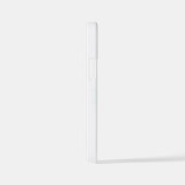 無限（紫色の羽毛） iPhoneケース (右側面)