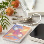無限keychainの翼 キーホルダー (正面右)