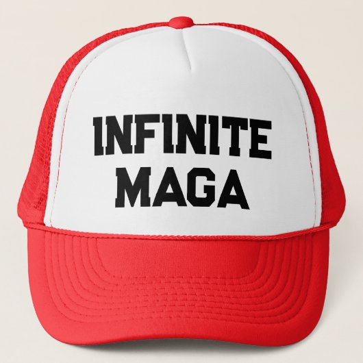 無限MAGA帽子 キャップ (正面)