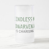 無限MUGOF DWARVENのエール フロストグラスビールジョッキ (中央)