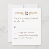 無限RSVP 出欠カード (正面)