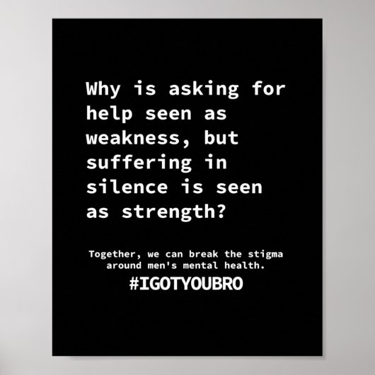 無音これ以上シール ポスター (正面)