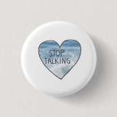 無音ボタン 缶バッジ (正面)