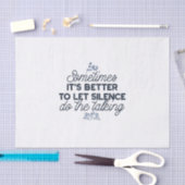 無音力 – 感動的引用文 薄葉紙 (クラフト)