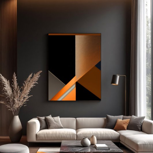 無音形状 キャンバスプリント