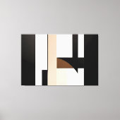 無音形状 キャンバスプリント (正面)