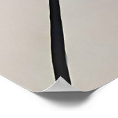 無音形状 ポスター (角)