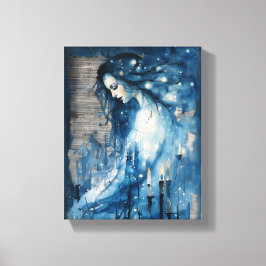 無音美しい キャンバスプリント