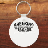 無音自殺防止認識度 キーホルダー (正面)