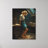 無音錬金術 キャンバスプリント (正面)