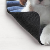 無頓着なチャールズ王の子犬のmousepad マウスパッド (コーナー)
