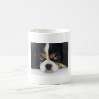 無頓着なチャールズ王スパニエル犬のコーヒーカップ コーヒーマグカップ