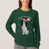無頓着なチャールズ王スパニエル犬の休日のワイシャツ Tシャツ (正面)
