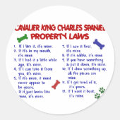 無頓着なチャールズ王スパニエル犬の特性の法律2 ラウンドシール (正面)