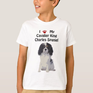 無頓着なチャールズ王スパニエル犬 Tシャツ