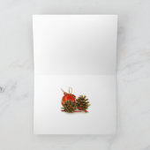 無頓着なメリークリスマスを持って下さい シーズンカード (内部)