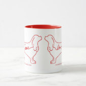 無頓着な愛コーヒー・マグ マグカップ (中央)