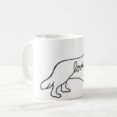 無頓着な愛マグ マグカップ (正面左)