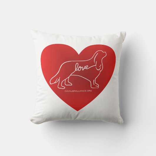 無頓着な愛装飾用クッション クッション (正面)