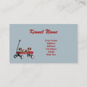 無頓着なCharlesSpaniel Breeder王の名刺 名刺 (裏面)