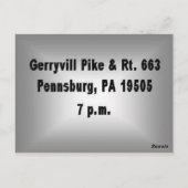 無題のはがき ポストカード (裏面)