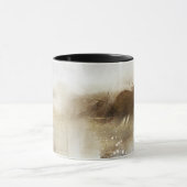 無題の抽象美術 マグカップ (中央)