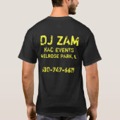 無題のTシャツ Tシャツ (裏面)