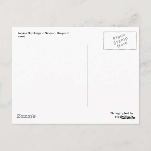 無題はがき ポストカード (裏面)