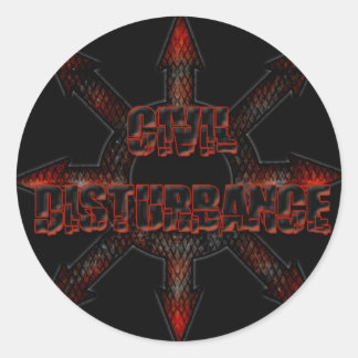 無題ステッカー ラウンドシール