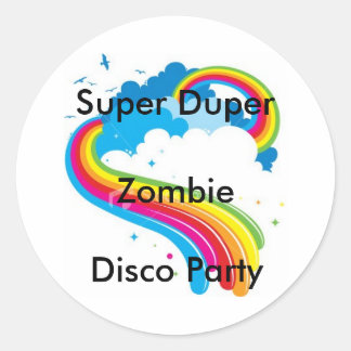 無題ステッカー ラウンドシール