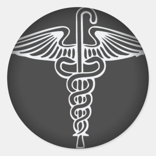 無題ステッカー ラウンドシール (正面)