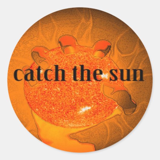 無題ステッカー ラウンドシール (正面)