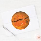 無題ステッカー ラウンドシール (封筒)