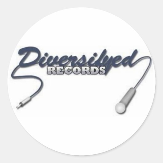 無題ステッカー ラウンドシール (正面)