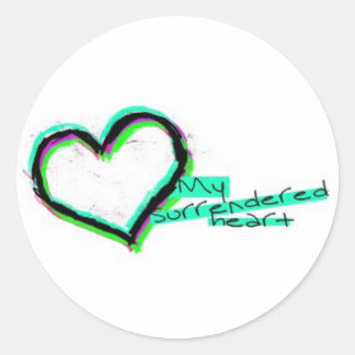 無題ステッカー ラウンドシール