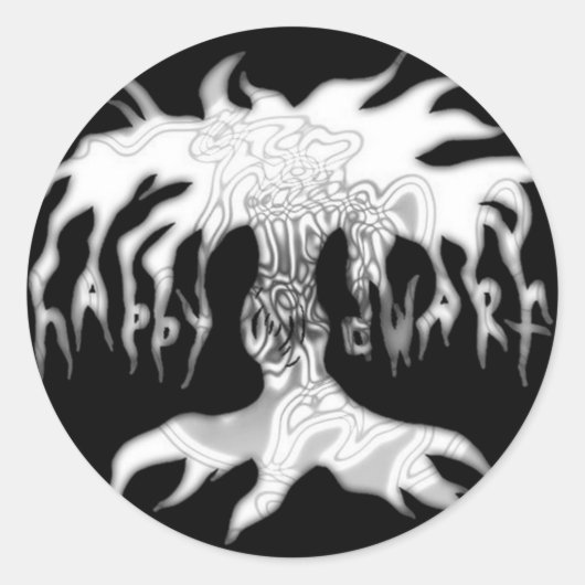 無題ステッカー ラウンドシール (正面)