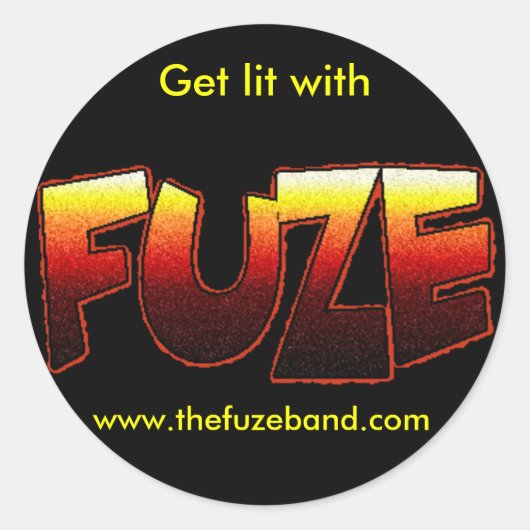 無題ステッカー ラウンドシール (正面)