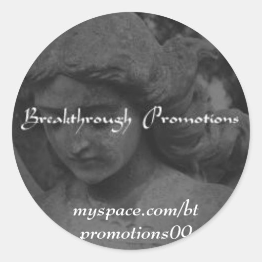 無題ステッカー ラウンドシール (正面)