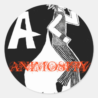 無題ステッカー ラウンドシール