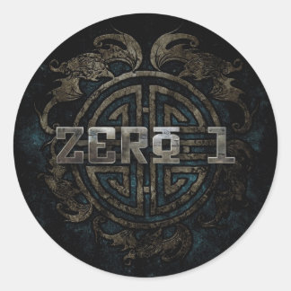 無題ステッカー ラウンドシール